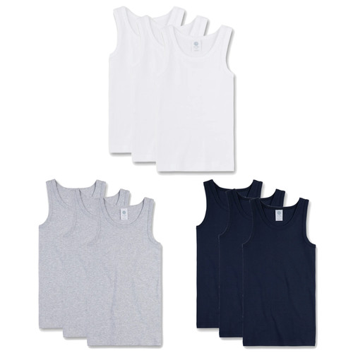 Sanetta jungen unterhemd 3er - jungen,
